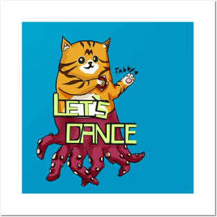 Let's Dance Tabby Posters and Art